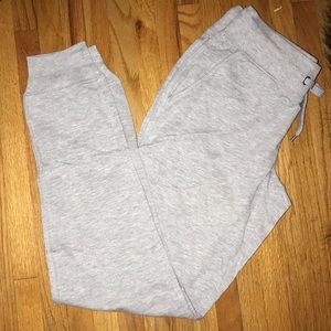 gray sweats